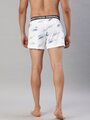 Shop Pack of 2 Men's Blue & White Printed Knited Boxers-Design