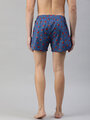 Shop Pack of 2 Men's Pink & Blue Printed Woven Boxers-Full