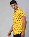 Shop Men's Yellow Printed Casual Shirt-Design