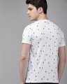 Shop Printed Men Round Neck White T-Shirt-Design