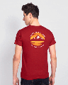 Shop The Best is Yet to Come  Half Sleeve T-shirt Bold Red