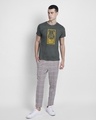 Shop The Chosen One Half Sleeve T-Shirt Nimbus Grey (SWL)-Full