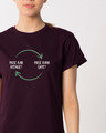 Shop The Circle Of Money Boyfriend T-Shirt-Front