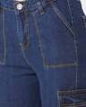 Shop Women's Dark Blue Dark Wash Jeans