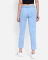 Shop Women's Light Blue Medium Wash 4 Pocket Mid Rise Jeans-Design