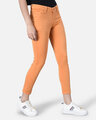 Shop Orange Coloured Wash Jeans-Design