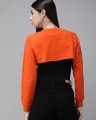 Shop Solid Women's Round Neck Orange T-shirt-Design