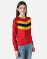 Shop Striped Women's Round Neck T-shirt-Design