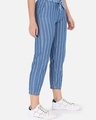 Shop Women's Blue Denim Straight fit Trousers-Design