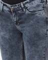 Shop Women's Grey Medium Wash 5 Pocket Mid Rise Jeans