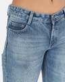 Shop Women's Medium Shade Heavy Fade Blue Jeans