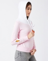 Shop Cute Bunny Inspired Hoodie in Pink-Full