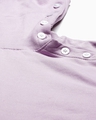 Shop Turtleneck Sweatshirt in Purple-Full