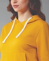 Shop Women's Yellow Game Strong Hoodie-Full