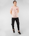 Shop The First Step  Half Sleeve T-Shirt Baby Pink-Design