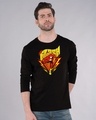 Shop The Flash Front Full Sleeve T-Shirt (FL)-Front