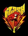 Shop The Flash Front Half Sleeve T-Shirt (FL)