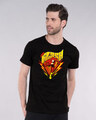 Shop The Flash Front Half Sleeve T-Shirt (FL)-Front