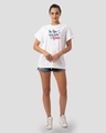 Shop The future of the Galaxy Printed Boyfriend T-Shirt-Design