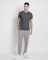 Shop The Hangover Half Sleeve T-Shirt Nimbus Grey-Full