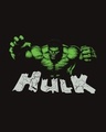Shop The Hulk Half Sleeve T-Shirt (AVL)
