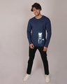 Shop The Joker Realistic Glow In Dark Full Sleeve T-Shirt (BML) -Design