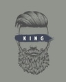 Shop The King Of Beards Half Sleeve T-Shirt