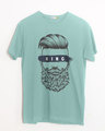 Shop The King Of Beards Half Sleeve T-Shirt-Front