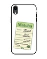 Shop The Matcha Life Premium Glass Cover for Apple iPhone XR-Front