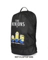 Shop Unisex Black The Minions Small Backpack-Design