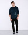 Shop The Night Batman Full Sleeve T-Shirt (BML)-Design