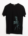 Shop The Night Batman Half Sleeve T-Shirt (BML)-Front