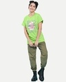 Shop Women's Green The Ordinary Breaker Graphic Printed Boyfriend T-shirt-Design