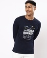 Shop The Road Runner Full Sleeve T-shirt-Front