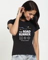 Shop Women's The Road Runner Slim Fit T-shirt-Front