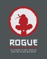 Shop The Rogue Ninja Full Sleeve T-Shirt Nimbus Grey