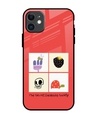 Shop The Secret Gardening Society Premium Glass Cover for Apple iPhone 11-Front