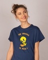 Shop The Snuggle Is Real Boyfriend T-Shirt (TWL)-Front