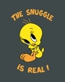 Shop The Snuggle Is Real Half Sleeve T-Shirt (TWL)-Full