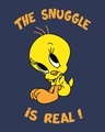 Shop The Snuggle Is Real Half Sleeve T-Shirt (TWL)-Full