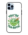 Shop The Tea Of Happiness Premium Glass Cover for Apple iPhone 13 Pro-Front