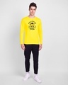 Shop The Vibe Full Sleeve T-Shirt Pineapple Yellow -Design