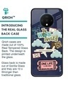 Shop The World Awaits Printed Premium Glass Cover for OnePlus 7T (Shock Proof, Lightweight)-Back