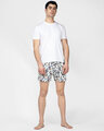 Shop Men's Beach Print Comfy Cotton Boxer Shorts-Full