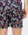Shop Men's Hawaiian Comfy Cotton Boxer Shorts