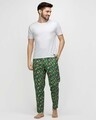 Shop Men's Tropical Paradise Comfy Cotton Printed Pyjamas-Full