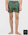 Shop Rock & Roll Printed Boxer-Front