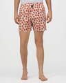 Shop Men's Strawberry Comfy Cotton Boxer Shorts-Front