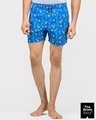 Shop To The Moon & Back Printed Boxer-Front