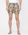 Shop Thebriefstory Tropical Print Boxer-Front